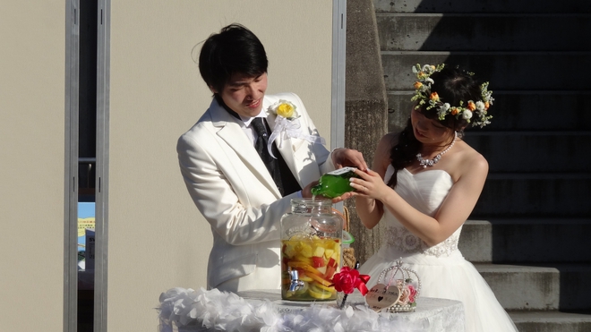 鯉恋の宮で結婚式 本番 その2